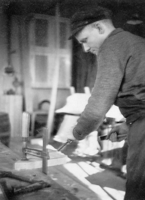Firmengr&uuml;nder Johann Bauer Mitte der 1930er Jahre 